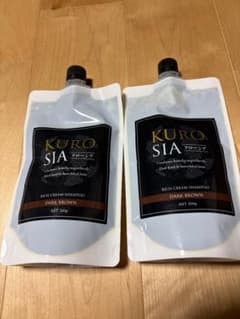 KURO SIA クリームシャンプー ダークブラウン 300g - メルカリ