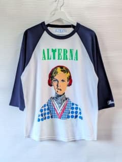 ALTERNA シルクスクリーンプリント 七分袖 ツイッギー TWIGGY - メルカリ