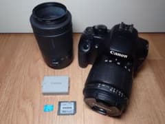Canon EOS Kiss F Double Zoom Lens Set