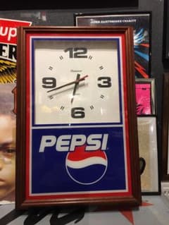 PEPSI COLA ペプシコーラ　レトロ　時計のサムネイル
