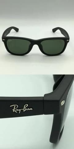 RAY-BAN レイバン RB2132-F NEW WAYFARERサングラス黒のサムネイル