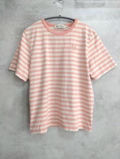 Marimekko Tasaraita ボーダー 半袖 Tシャツ ピンクのサムネイル