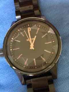 美品・希少】NIXON THE FACET 38 オールブラック×ゴールド - メルカリ