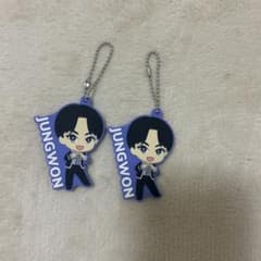 ENHYPEN JUNGWON ラバーキーホルダー 2個セットのサムネイル