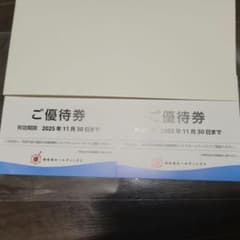 極楽湯ご優待券 有効期限2025年11月30日のサムネイル