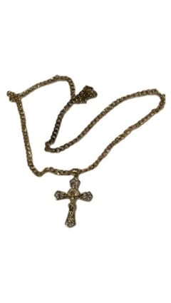 Y2k 00s d.i.a Gold Crucifix Necklace 十字架 - メルカリ