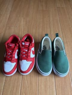 NikeDunk18cm & VansClassicSlip-On18cm