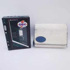 HITACHI CP-35 オートリバース カセットプレーヤー ケース付 現状品
