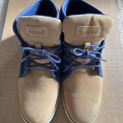 Timberland ハイカットスニーカー ベージュ/ネイビーのサムネイル