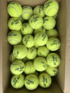 ①YONEX TOUR 硬式テニスボール 中古 練習用90個のサムネイル