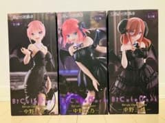 오등분의 신부 BiCute Dark 피규어 이치카 니노 미카 3체 세트
