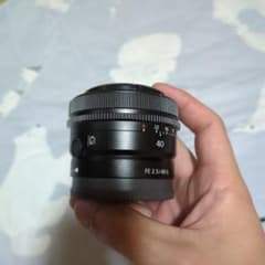 FE 40mm F2.5 G SEL40F25G　gレンズのサムネイル