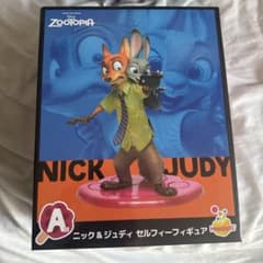 ズートピア Happyくじ A賞 ニック&ジュディセルフィーフィギュア