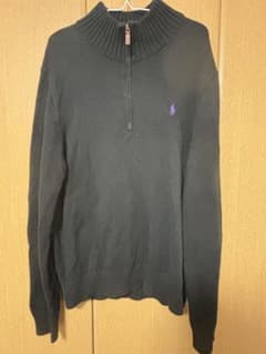 Polo Ralph Lauren ハーフジップ ウールニット Lのサムネイル