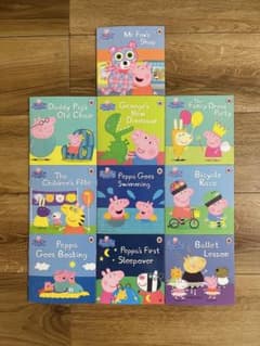 ペッパピッグ Peppa Pig 英語絵本セット 10冊 - メルカリ