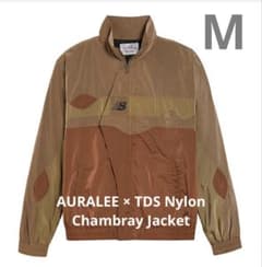 AURALEE×TDS NB Nylon Chambray Jacket AURALEE New Balance ナイロンジャケット ブラウン - メルカリ