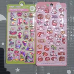 つやぷくシール ホログラムぷくぷくシール セットのサムネイル