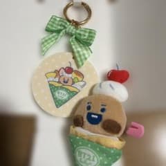 BT21 봉제 인형 배지 리본 포함키링파미마 한정 SHOOKY