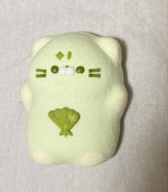 猫スクイーズ もちぷに 粉付き ゆずの葉のサムネイル