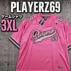 激レア【3XL】PLAYERZ69 ゲームシャツ ピンク デッドストックのサムネイル