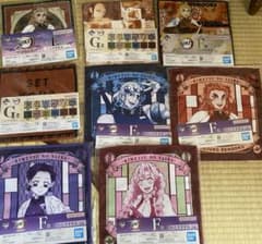 一番くじ　その他　タオル　ハンカチ　68枚　まとめ売り　セット 鬼滅の刃 一番くじ ハンドタオル 8枚セット まとめ売り - メルカリ