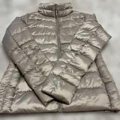 【美品】UNIQLO ウルトラライトダウン ジャケット ベージュ M