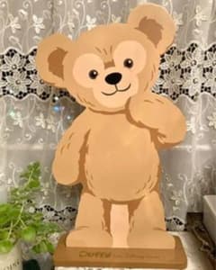 ダッフィー　限定　木製パネル　等身大　ディズニーシー　希少　レア　中古品 ダッフィー 限定 木製パネル 等身大 ディズニーシー 希少 レア