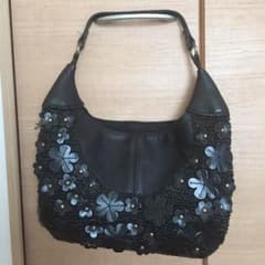 かごバッグ 黒のサムネイル