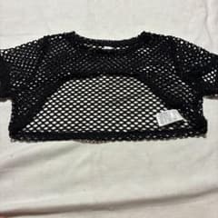 SHEIN Teen メッシュトップス ブラック 14Yのサムネイル