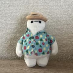 베이맥스 봉제인형 키홀더 알로하 셔츠