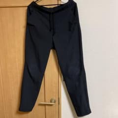 ルコック　スポルティフ　ストレッチウーブンパンツ　ブラックのサムネイル