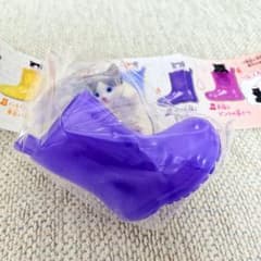 긴 구쓰 새끼 고양이 클리어 ⑤ 고등어 흰색 고양이와 보라색 긴 구쓰