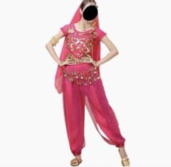 ハロウィン　ジャスミンコスプレ衣装M ピンクのサムネイル