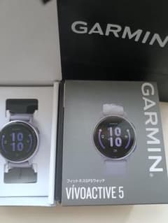 新品　Garmin Vivoactive5　液晶保護フィルム　保証書付　ガーミンのサムネイル