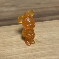 ミニーマウス クリアオレンジ ミニフィギュア ガチャガチャ 食玩のサムネイル