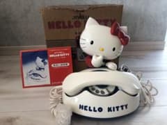 希少※美品※レトロ【サンリオ ハローキティの電話機】 - メルカリ