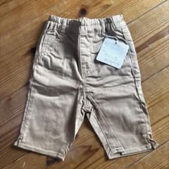 ベージュリボン付きパンツ 新品未使用のサムネイル