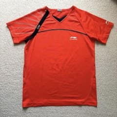 LI-NING バドミントン ユニホーム オレンジのサムネイル