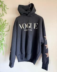 FEAR OF GOD VOGUE フィアオブゴッド フーディ ヴォーグ M - メルカリ
