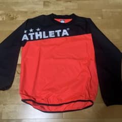 ATHLETA ピステ 長袖 レッド ブラック Lのサムネイル