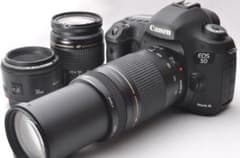 Canon EOS 5D Mark 3 単焦点&標準&超望遠トリプルレンズ - メルカリ