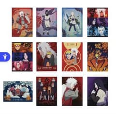 ◆NARUTO 이치 반 쿠지 전설의 산노부 F상 클리어 포스터 풀 콤프