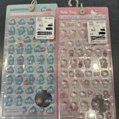 サンリオ ボンボンドロップシール ミニ ハンギョドン ハローキティ 2点のサムネイル
