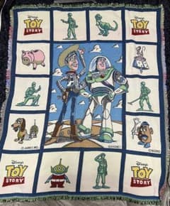 Disney TOY STORY PIXAR 태피스트리 러그 90s