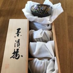 茶碗　5客　セラミック藍のサムネイル