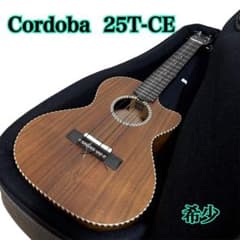 希少】【美品】Cordoba テナーウクレレ 25T-CE エレアコ - メルカリ
