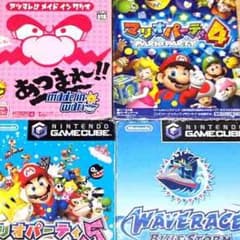 ゲームキューブソフト 4つのサムネイル