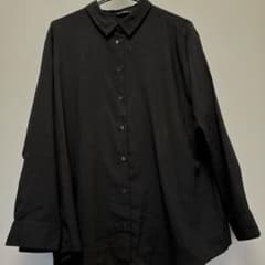 UNIQLO ブラックシャツ 3XL 大きめのサムネイル