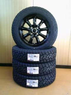 送料込☆ヨコハマジオランダーX-AT☆145R14Cセット☆クリッパー等 