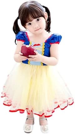 ※お値下げ※白雪姫 キッズ コスプレ ワンピース ディズニー 120 ドレスのサムネイル